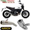 Arrow Scarico Ducati Scrambler 800 Classic 2017 Arrow Terminale Inox Omologato Moto