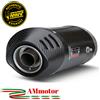 Mivv Honda Cbr 600 RR 2003 03 Terminale Di Scarico Per Moto Ovale Carbonio Cap