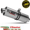 Mivv Honda CBF 600 2008 Terminale Di Scarico Per Moto Marmitta Ovale Inox