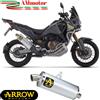 Arrow Honda Africa Twin 1100 ADV Sports 25 Terminale Alluminio Endcap Inox Moto