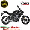 MIVV Scarico Mivv Yamaha Mt-07 2022 Per Moto Completo Di Collettori Delta Race Inox