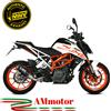 Mivv Ktm 390 Duke 2017 Terminale Di Scarico Moto Marmitta Slip-On Mk3 Carbonio