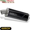 Arrow Benelli TRK702X 24 Terminale Scarico Indy Race EVO Nero Fondello Inox Moto