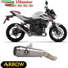 Arrow Kawasaki Z 400 2023 Terminale Di Scarico Per Moto Pro-Race Acciaio Inox