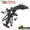 LIGHTECH Portatarga MT 09 2023 Yamaha Lightech Per Moto Regolabile Luce Led Catadriottro