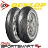 Dunlop Sportsmart TT Coppia 120 70 190 55 17 Coppia Gomme Pneumatici Moto DOT 25