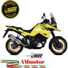 Mivv Suzuki V-Strom 1050 / XT 2021 Terminale Di Scarico Per Moto Speed Edge Inox