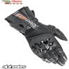 Alpinestars Guanti Moto Alpinestars GP PRO R4 BLACK Gloves Pelle Racing Taglia M