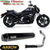 Arrow Scarico Completo Kawasaki Vulcan 650 S 2018 Arrow Per Moto Rebel 74505RB Racing