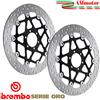 Brembo Dischi Freno Brembo Honda Cbr 600 F 2001 Anteriori Moto Flottanti Coppia 296 mm