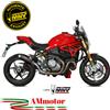 Mivv Ducati Monster 1200 2020 Terminale Di Scarico Moto Marmitta Gp Pro Nero