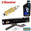 ohlins Kit Ohlins Honda Hornet 600 CB 2007 Mono Ammortizzatore Molle Forcella Olio Moto