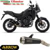 Arrow Honda NX 500 2026 Terminale Di Scarico Per Moto Pro-Race Acciaio Nero