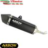 Arrow Fantic Motor XEF 125 2025 Terminale Di Scarico Icon Alluminio Nero Moto