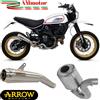 Arrow Scarico Ducati Scrambler 800 Desert Sled 2017 Arrow Terminale Inox Moto
