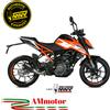 Mivv Ktm 125 Duke 2019 Terminale Di Scarico Moto Marmitta Slip-On Mk3 Carbonio
