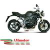 Mivv Triumph Speed Triple 1050 2010 Terminale Di Scarico Per Moto Gp Inox Nero