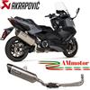 Akrapovic Yamaha T-Max 560 2022 Scarico Completo Moto Racing Line In Titanio