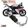 MIVV Scarico Completo Yamaha Yzf R125 2012 Terminale Marmitta Mivv Gp Black Nero Moto