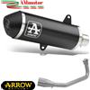 Arrow Scarico Completo Honda SH 125 2013 Arrow Per Moto Terminale Urban Nero Racing