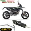 Arrow Scarico Completo Fantic Motor XMF 125 2026 Arrow Terminale Nero Collettore Moto