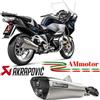 Akrapovic Bmw R 1250 RT 2024 Terminale Di Scarico Per Moto In Titanio Omologato