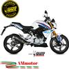 MIVV Scarico Completo Mivv Bmw G 310 R 2020 Terminale Per Moto Marmitta Gp Pro Black