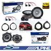 ALPINE Casse Alpine S2-S65C + S2-S40 Altoparlanti ant e post 240W per FIAT PANDA III