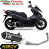 Arrow Scarico Completo Honda PCX 125 2017 Arrow Per Moto Terminale Urban Nero Racing