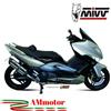 MIVV Scarico Completo Mivv Yamaha T-Max 500 2008 Terminale Suono Inox Moto Scooter