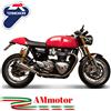 Termignoni Triumph Thruxton 1200 2019 Terminali Di Scarico Per Moto Conici Inox