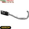 Arrow Scarico Completo Moto Aprilia RS 457 2025 Arrow Pista Titanio Nero Omologato