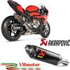 Akrapovic Bmw S 1000 RR 2021 Terminale Di Scarico Per Moto In Carbonio