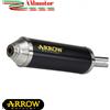 Arrow Kawasaki ER-6N 2010 Terminale Di Scarico Per Moto Maxi Race-Tech Nero