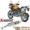 Akrapovic Bmw R 1200 GS 2009 Terminale Di Scarico Per Moto In Titanio Omologato
