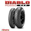 Pirelli Diablo Rosso 3 120 70 160 60 ZR 17 Coppia Pneumatici moto Gomme DOT 2025