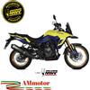 Mivv Suzuki V-Strom 800 DE 2024 Terminale Di Scarico Per Moto Speed Edge Nero