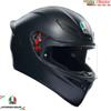 Agv K1 S Matt Black Casco Integrale Moto TAGLIA L 59 60 Omologazione E2206