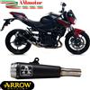 Arrow Kawasaki Z 400 2019 Terminale Di Scarico Per Moto Pro-Race Acciaio Nero