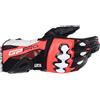 Alpinestars Guanti Moto Alpinestars GP PRO R4 BLACK RED FLUO Gloves Pelle Racing Taglia XXXL