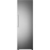 ASKO RFR 586 KNCS1 Frigorifero monoporta, libera installazione (incassabile), ACCIAIO, con portabottiglie e vassoio in legno, 60 x 186 cm, installabile come side-by-side, Nuova classe C