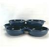 CERAMICHE BENEGIAMO BENEGIAMO TEGAMINI Gnocchi Terracotta Blu 6 Pezzi Diametro 18CM