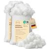 Eve Textile GmbH EVE Textile® Ovatta per Imbottitura Cuscini, Materiale Morbido e Igienico per Farcitura, Riempimento Peluche, Stoffe, Giocattoli - Certificato Öko-Tex 100 (Ovatta, 1 kg)