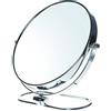 TUKA-i-AKUT TUKA Pieghevole Specchio Bagno per Trucco 10X Ingranditori, 8 Doppio Specchio Cosmetico Con Piedistallo, ø 20 cm Specchio da Tavolo per Trucco e Rasatura, 2 Facciate Vanity Mirror, TKD3125-10x