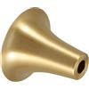 TOVINANNA Portalampada Ottone Base E27 e Design Tromba, Accessorio per Montaggio Luci a Sospensione, per Lampade da Soffitto in Ambienti Eleganti
