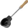 Jewellers Tools Crogiolo in ghisa metallo prezioso con manico oro argento mix