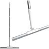 SUIXI Tira Acqua Pavimenti 42cm con Manico 130cm, Tergipavimento Spingiacqua per Garage, Doccia, Bagno, Patio e Giardino