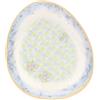THUN Piatto da portata, melamina, Collezione Giardino di Primavera, 34,5 x 30 x 4,8 cm h