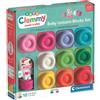 Clementoni Soft Clemmy - Baby Unicorn Blocks Set, 10 Mattoncini Morbidi, Personaggio Fantasy, Lavabili e Atossici, Sviluppo Sensoriale e Manualita, Baby Clementoni,Eta 6-36 mesi