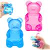 PTS Orsetto Gommoso Squishy, Giocattolo da spremere di Orsetto Gommoso Giocattoli Giocattolo da Schiacciare Antistress Squishies Squeeze Giocattoli per Bambini, Adulti Ufficio e Casa